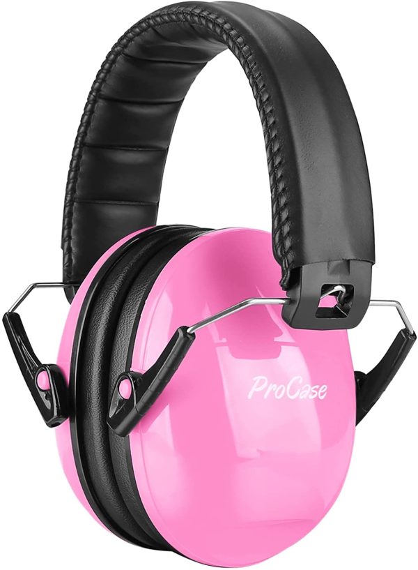 Kids Safety Ear Muffs Noise Reduction Ear Hearing Protection Earmuffs ?CPink - Image 5