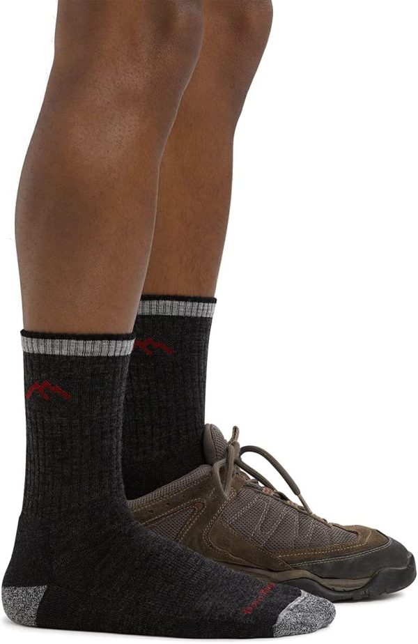 Darn Tough Vermont Hiker Merino Wool Micro Crew Socks Cushion - Image 6