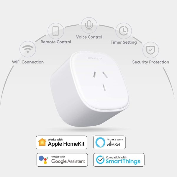 meross Smart Plug Works with HomeKit, 4 Piece - Image 8