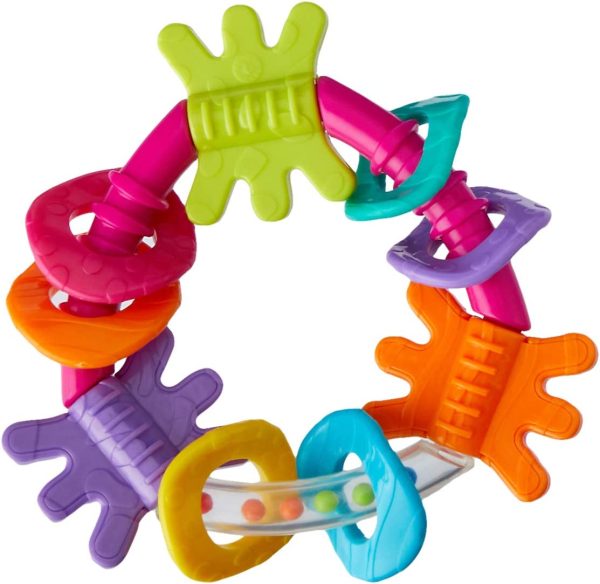 Playgro 2 Assorted Triangle Teether