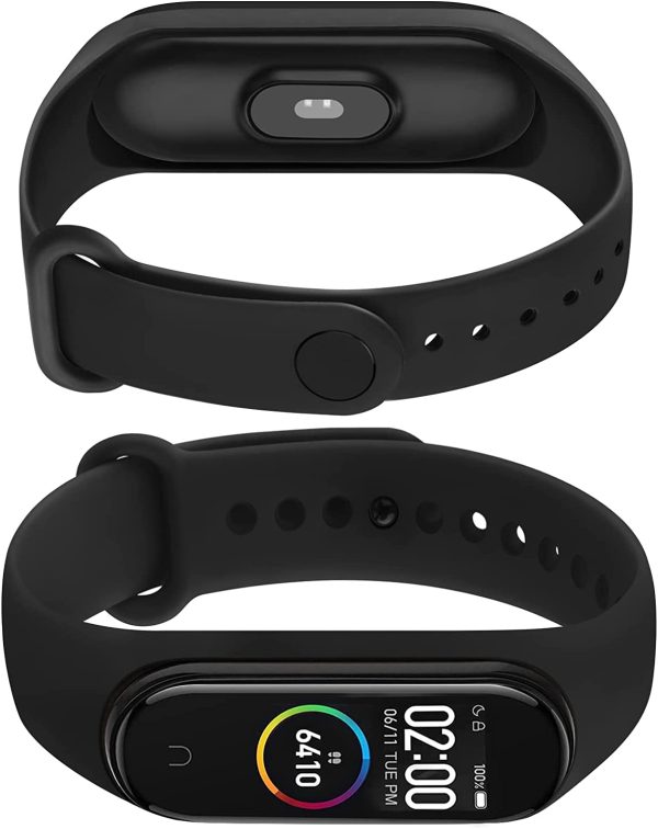 Sport Bands for Xiaomi Mi Band 4 & Xiaomi Mi Band 3, Soft Silicone Replacement Straps for Xiaomi Mi Band 4 / 3 Women Men - Image 6