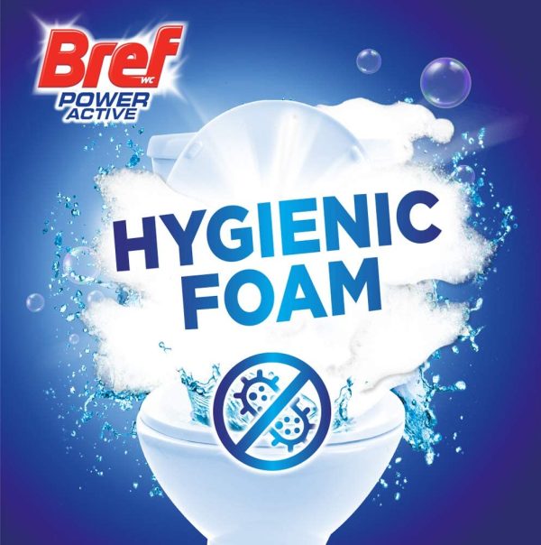 Bref Power Active Flower Blossom with Air Freshener Effect, Rim Block Toilet Cleaner, 50g - Image 3