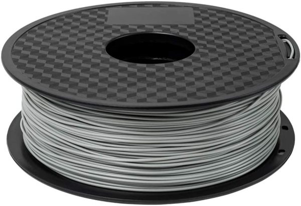 Creality PLA 3D Printer Filament, Dimensional Accuracy +/- 0.02 mm,1.75mm 1 kg Spool, Grey for Ender3 CR-10