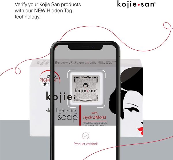 KOJIE SAN Skin Lightening Kojic Acid Soap, 2 Bars, 135 g - Image 2