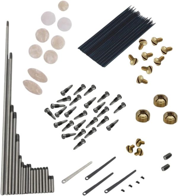 NC Alto Saxophone Spare Parts Saxophone Springs + Screws + Buttons for Beginners - Image 3