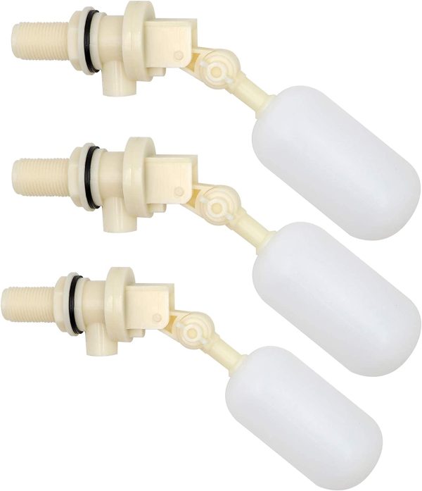 NC 3PCS Water Float Valve with Adjustable Arm, Automatic 1/2 Float Ball Valve with Water Level Shut Off for Water Tank Pond Livestock Horse Cattle Goat Sheep Pig Dog Waterer - Image 7