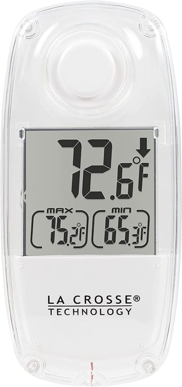 LA CROSSE TECHNOLOGY 306-318 Window Thermometer, One Size