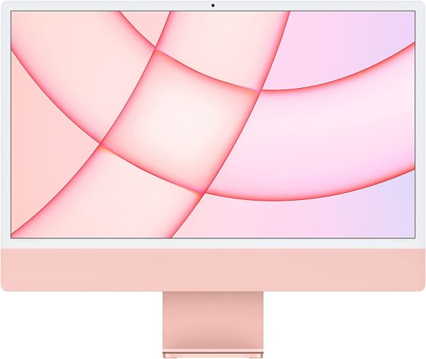 New Apple iMac (24-inch, Apple M1 chip with 8?core CPU and 7?core GPU, 8GB RAM, 256GB) - Pink - Image 8