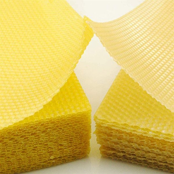 Honeycomb Foundation Sheet Wax Frames Beekeeping Honey Bee Hive Equipment 30PCS - Image 3