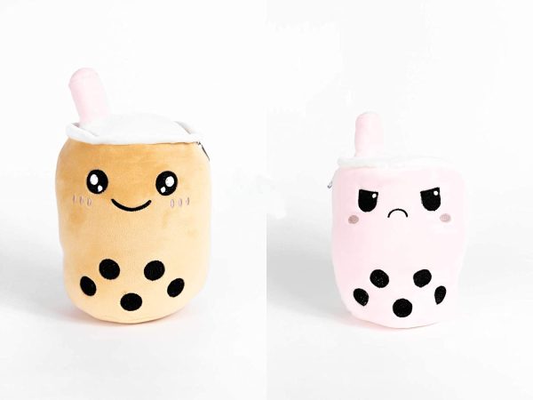 The Original Boba Tea Reversible Boba Plush - Happy to Mad (Reversible Boba Plushie) - Image 4