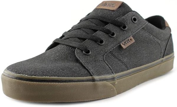 Vans Bishop Men's Shoes Waxed Denim Black Gum - Image 2