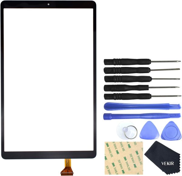 SM-T510 Touch Screen Glass Screen Replacement for Samsung Galaxy Tab A 10.1 2019 Black - Image 4