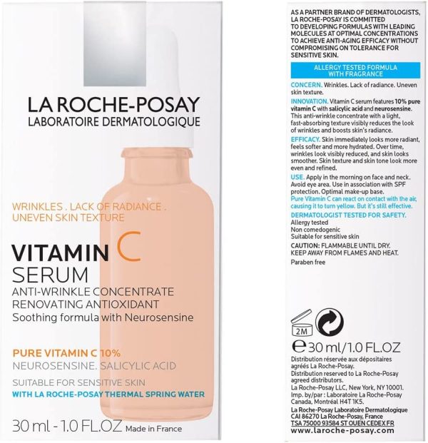 La Roche-Posay Pure Vitamin C10 Anti-Ageing Serum 30ml