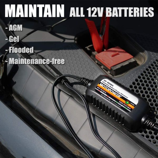 MP00205C 12V 800mA Fully Automatic Battery Charger/Maintainer - Image 9