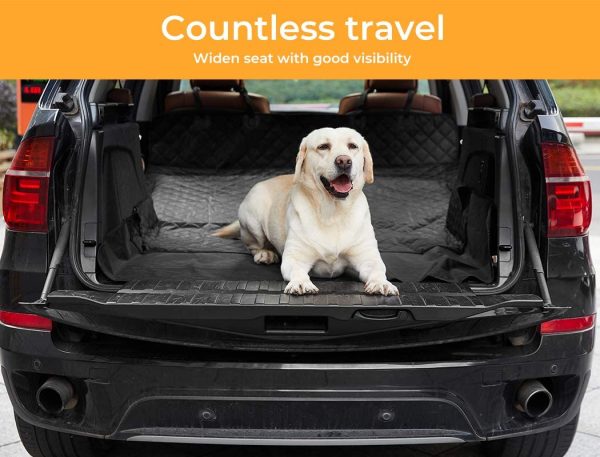 PaWz Pet Dog Car Trunk Mat Boot Cargo Liner Seat Cover Waterproof Protector L - Image 8