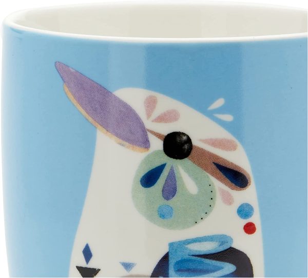 Pete Cromer Mug 375ML Kookaburra Gift Boxed Blue