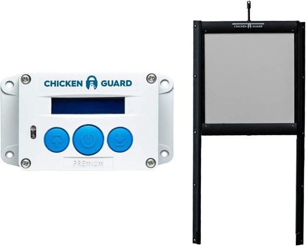 CHICKENGUARD? Premium Automatic Chicken Coop Door Opener and Self-Locking Door Kit, Predator resistant Pop Hole Door - Image 2