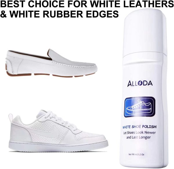 Shoe Cleaner+Shoe whitener, Sneaker Cleaner, Brush-Shoe Cleaning Kit, Alloda - Image 3