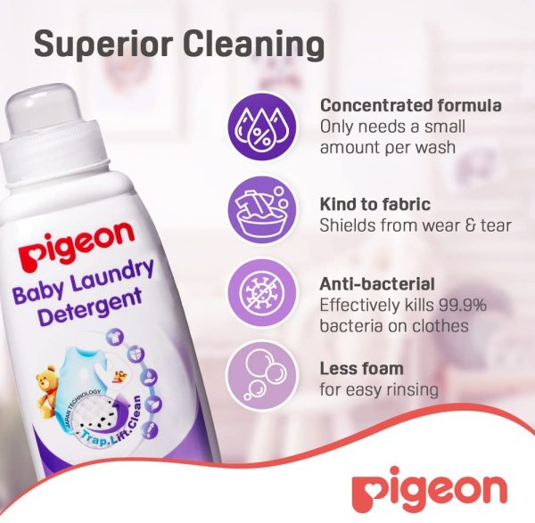 Pigeon Paraben-Free Baby Laundry Detergent, 500ml - Image 2