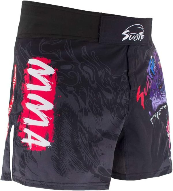 SUOTF MMA Shorts for Men Fight Shorts Men BJJ Boxing Trunks for Men Grappling - Image 4