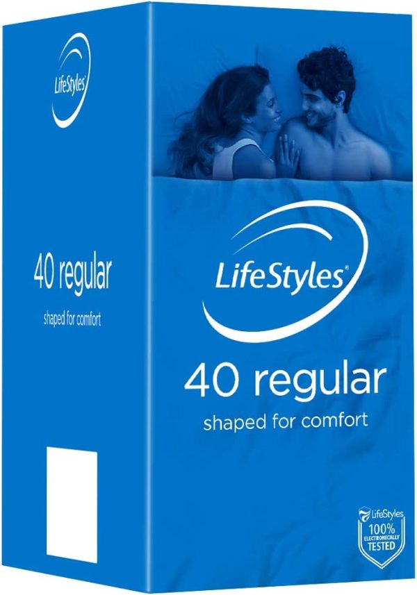 LifeStyles Regular Condom 40 Pack, 40 count - Image 4