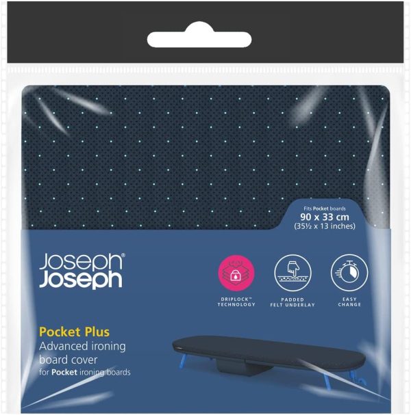 Joseph Joseph Pocket Plus Advanced Ironing Board Cover (90 x 30 cm)