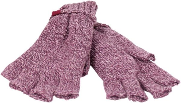 Heat Holders Women's Thick Warm Cold Weather Winter Thermal Fingerless Gloves - Image 5