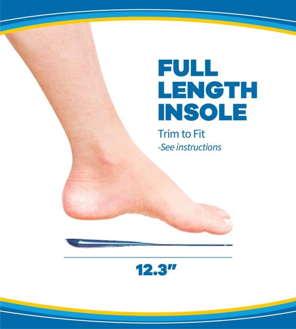 Dr. Scholl's ULTRA THIN Insoles // Massaging Gel Insoles 30% Thinner in the Toe for Comfort in Dress Shoes (for Men's 8-13, also available for Women's 6-10) - Image 2