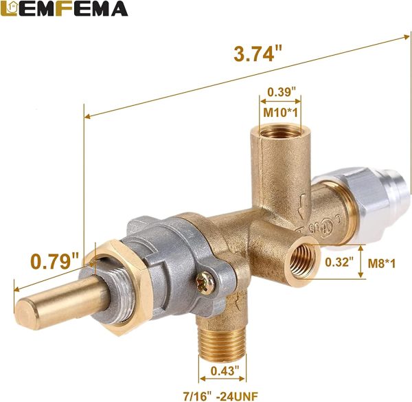 Patio Heaters & Room Space Heater Main Control Valve - Image 6