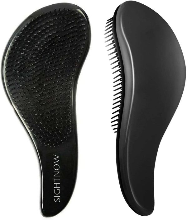 SightNow Detangling Brush - Glide Through Detangler Hairbrush for All Hair Types - Styling Hair Brush For Women, Men and Kids - Wet or Dry Hair