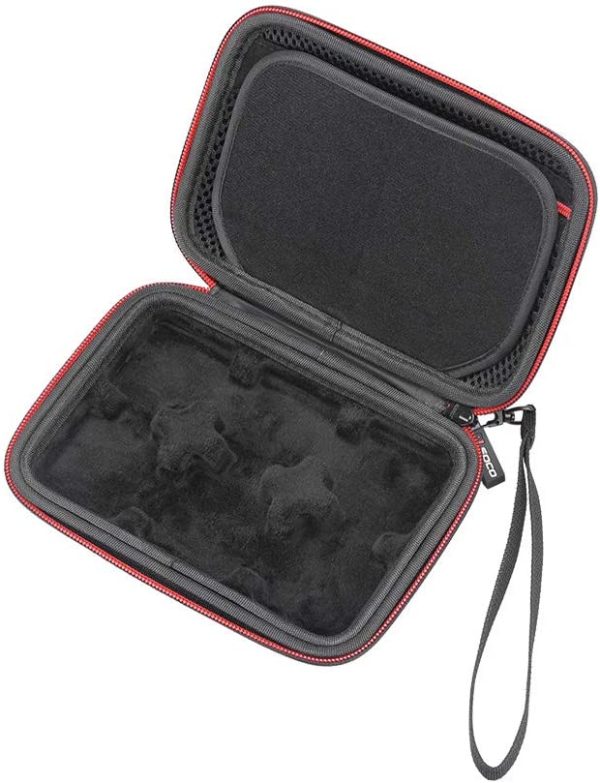 RLSOCO Case for RODE Wireless Go II/RODE Wireless Go - Compact Wireless Microphone System (Black Cover & Black Lining) - Image 2