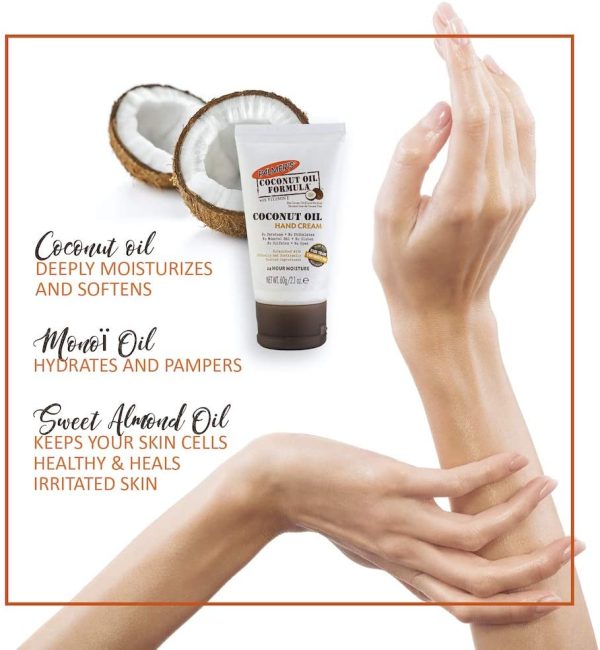 PALMER'S Coconut Oil Formula Hand Cream, 60g - Image 2