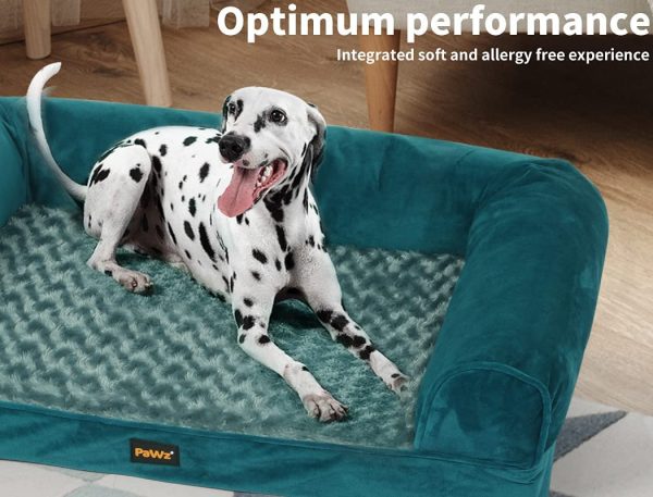 PaWz Pet Bed Sofa Dog Beds Bedding Soft Warm Mattress Cushion Pillow Mat Plush M - Image 5