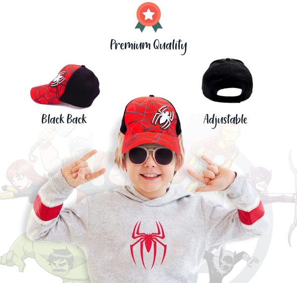 Spider-Man Little Boys Toddler Baseball Hat Cap - Image 3