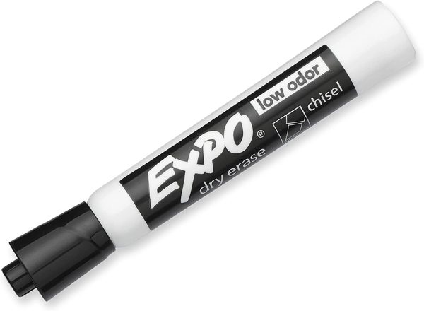 Expo Dry Erase Marker - Chisel Black 2-pack - Image 8