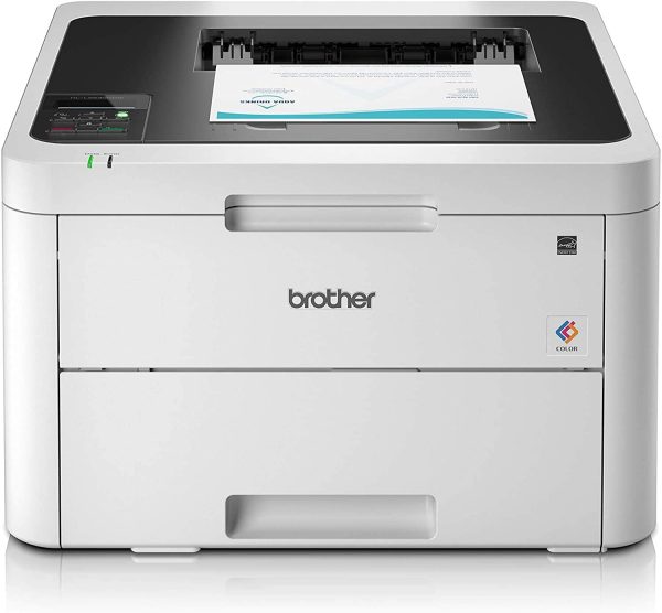 Brother HL-L3230CDW Colour Laser Printer - Single Function, Wireless/USB 2.0, 2 Sided Printing, A4 Printer, Small Office/Home Office Printer - Image 3