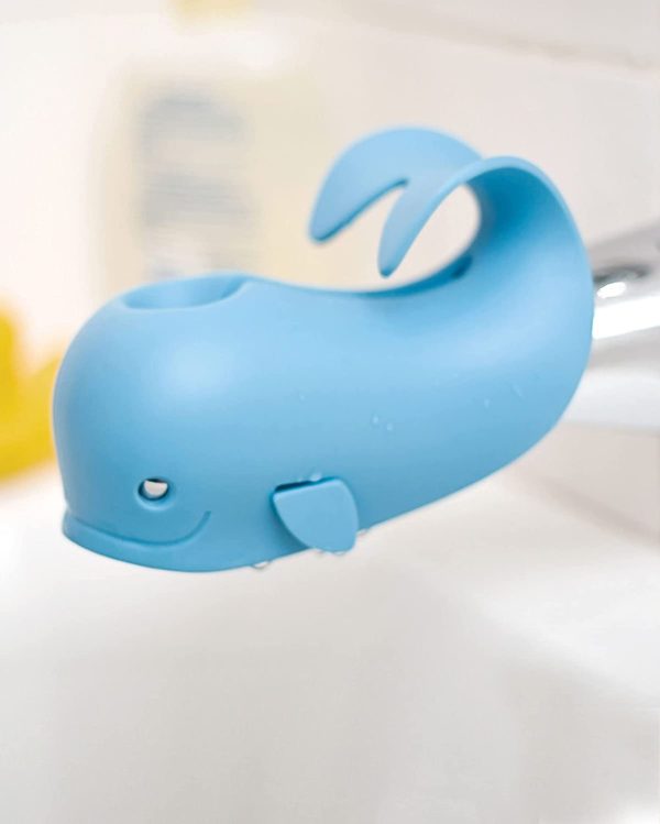 Skip Hop Moby Bath Spout Cover Universal Fit, Blue - Image 4