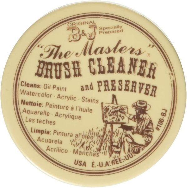 General Pencil The Master's Brush Cleaner & Preserver-1oz