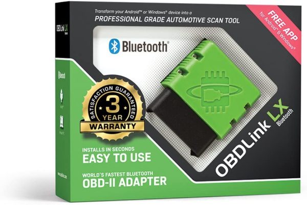 OBDLink LX 427201 ScanTool Bluetooth: Professional OBD-II Scan Tool for Android & Windows, Green - Image 7