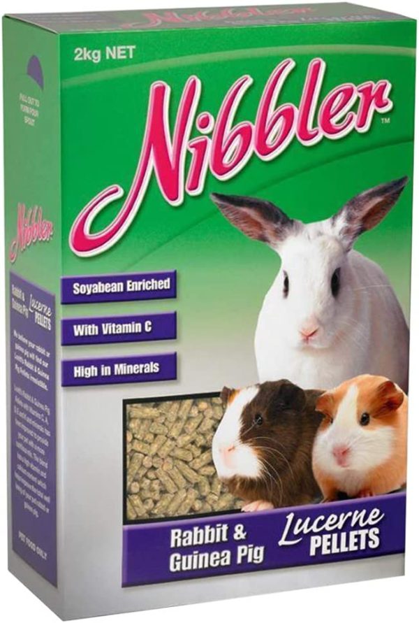 Lovitts Rabbit and Guinea Pig Lucerne Pellets 2 kg, 2 Kilograms