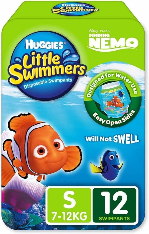 Huggies Little Swimmers Nappy Pants Small (7-12kg) 12 Pack - Image 5