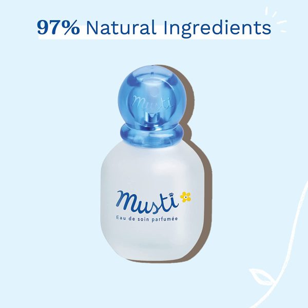 Mustela Musti - Baby Plant-Based Perfume & Cologne Spray - Delicate Fragrance for Boys & Girls - with Chamomile & Honey Extracts - Alcohol Free - 1.69 fl. oz. - Image 3