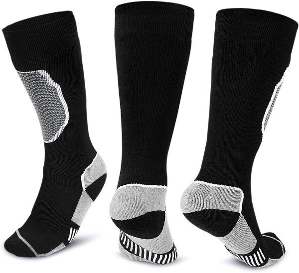 Compression Socks, Winter Thicken Socks, Calf Compression Ski Socks, Warm Thermal Socks, Sports Football Socks for Men and Women - Image 6