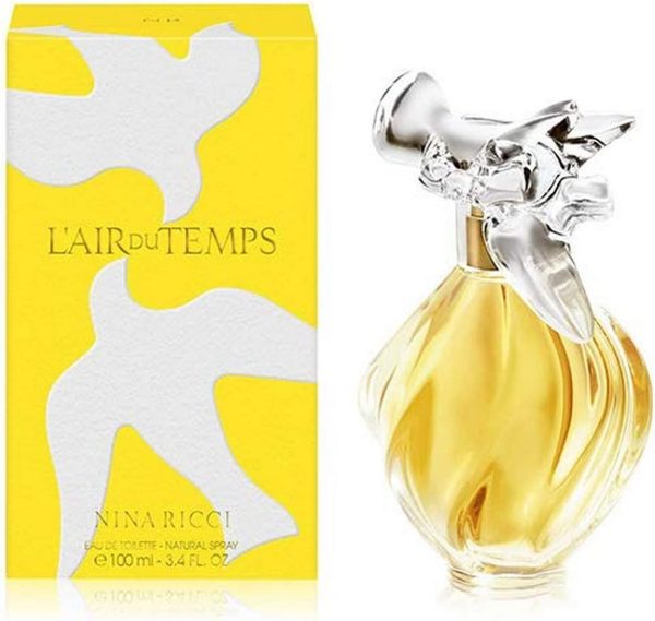 Nina Ricci L'air Du Temps Eau De Toilette Spray 3.3 Oz, 100 ml