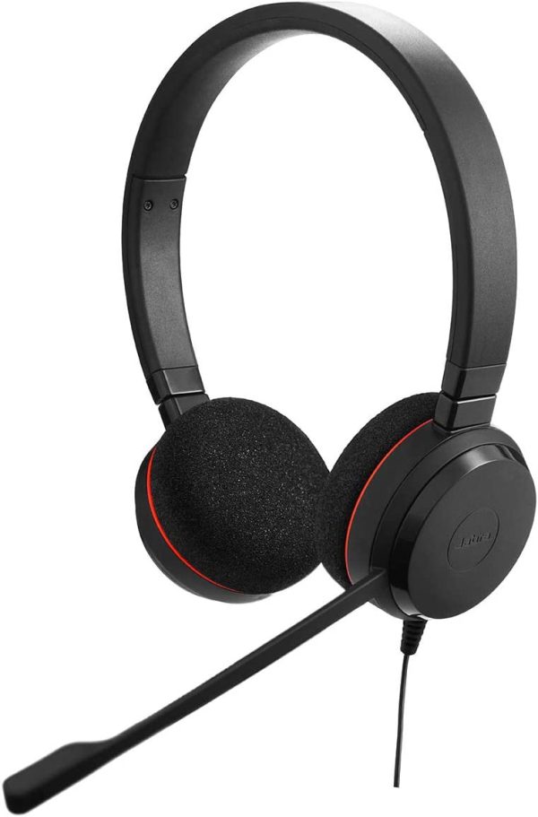 Jabra Evolve 20 UC Wired Headset, Stereo Professional Telephone Headphones for Greater Productivity, Superior Sound for Calls and Music, USB Connection, All Day Comfort Design - Image 5