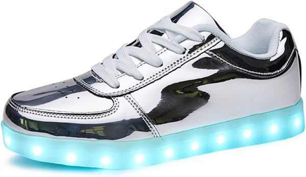 LeoVera USB Charging LED Light Up Shoes Sports Dancing Sneakers - Image 2