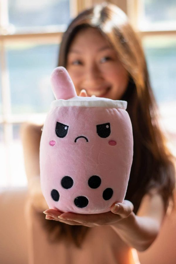 The Original Boba Tea Reversible Boba Plush - Happy to Mad (Reversible Boba Plushie) - Image 7