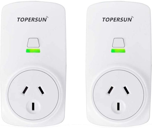 Smart Plug 2PCS WiFi Smart Socket Outlet Plug Enabled Electrical Power Switch App Control from Anywhere Remote Control Outlet with Timing Function Compatible with Amazon Alexa Echo and Google Home IFTTT - Image 2