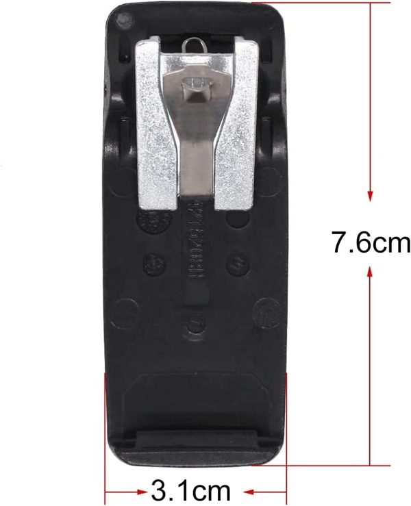 Suncin Walkie Talkie Belt Clip Compatible with Motorola XPR-6550 XPR-7550 XiR-P8268 XiR-P6600 XPR-3300 GP328D P8668 Two-Way Radio - Image 3