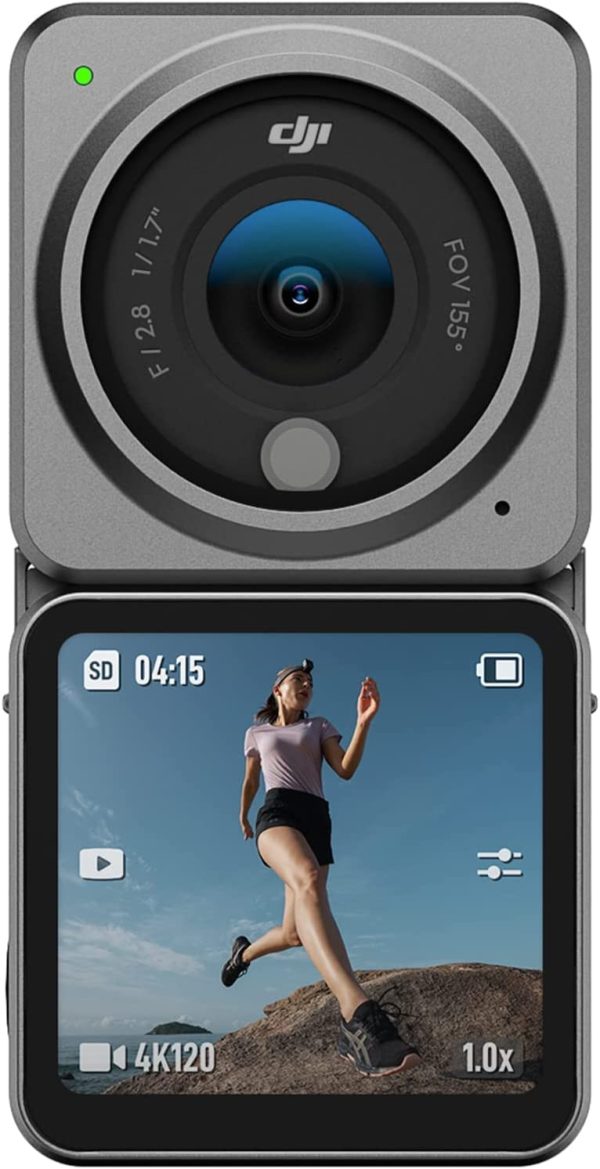 DJI Action 2 Dual-Screen Combo-4K Action Camera with Dual OLED Touchscreens, 155?? FOV, Magnetic Attachments, Stabilization Technology, Underwater Camera Ideal for Vlogging and Action Sports - Image 7